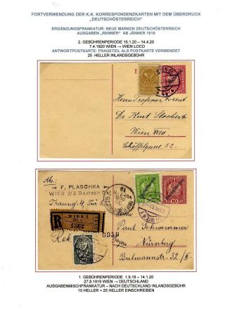 RAKOUSKÉ KORESPONDENČNÍ LÍSTKY BĚHEM INFLACE 1918-1925 (1926) – list 13