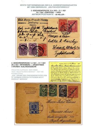RAKOUSKÉ KORESPONDENČNÍ LÍSTKY BĚHEM INFLACE 1918-1925 (1926) – list 15