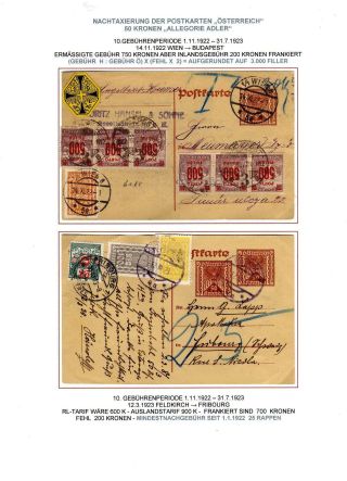 RAKOUSKÉ KORESPONDENČNÍ LÍSTKY BĚHEM INFLACE 1918-1925 (1926) – list 123