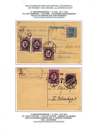 RAKOUSKÉ KORESPONDENČNÍ LÍSTKY BĚHEM INFLACE 1918-1925 (1926) – list 127