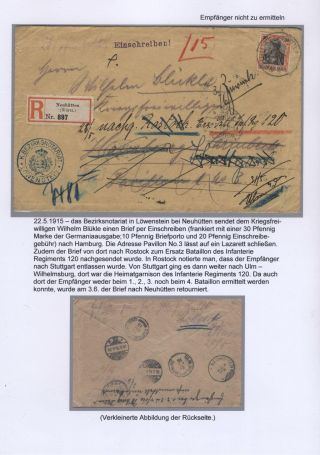 DER BESONDERE BELEG – Blatt 20