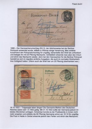 DER BESONDERE BELEG – Blatt 47