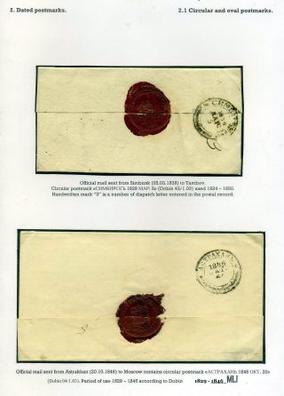 POSTGESCHICHTE VON WOLGA-REGION 1783-1917 – Blatt 11