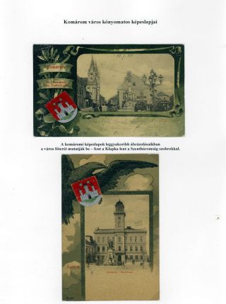 LITHOGRAPHISCHE ANSICHTSKARTEN VON STADT KOMÁROM – Blatt 8