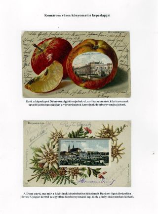 LITHOGRAPHISCHE ANSICHTSKARTEN VON STADT KOMÁROM – Blatt 11