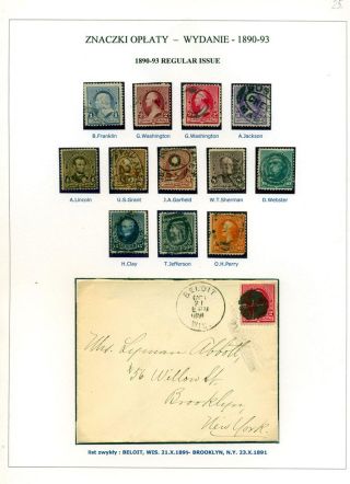 SPOJENÉ STÁTY AMERICKÉ 1847-1947 – list 25