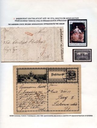 TROUBLED TIMES IN BOHEMIA (1620-1918) AND CZECHOSLOVAKIA (1918-1945) – sheet 15