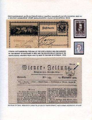 UNRUHIGE ZEITEN IN BÖHMEN (1620 - 1918) UND DER TSCHECHOSLOWAKEI (1918-1945) – Blatt 24