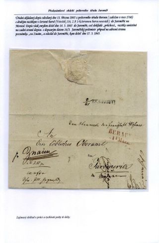 VORPHILATELISTISCHES ZEITRAUM DES POSTAMT JAROMER – Blatt 15