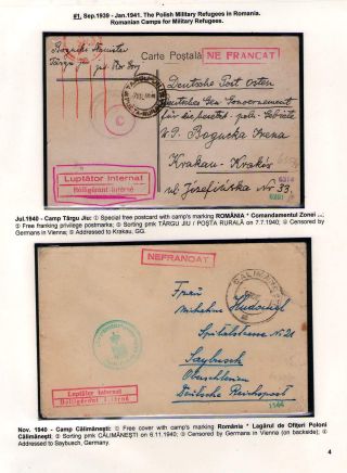 POŠTOVNÍ HISTORIE RUMUNSKA BĚHEM 2. SVĚTOVÉ VÁLKY - MEZINÁRODNÍ SOUVISLOSTI – list 4