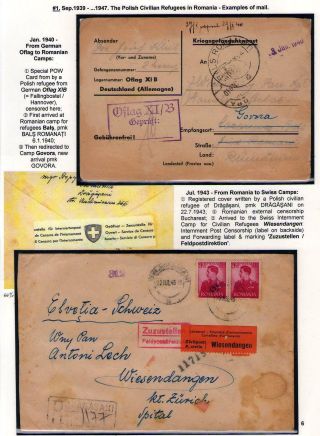 POŠTOVNÍ HISTORIE RUMUNSKA BĚHEM 2. SVĚTOVÉ VÁLKY - MEZINÁRODNÍ SOUVISLOSTI – list 6