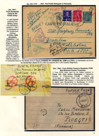 POŠTOVNÍ HISTORIE RUMUNSKA BĚHEM 2. SVĚTOVÉ VÁLKY - MEZINÁRODNÍ SOUVISLOSTI – list 7