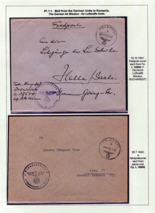 STRUČNÁ VOJENSKÁ POŠTOVNÍ HISTORIE RUMUNSKA ZA 2. SVĚTOVÉ VÁLKY: MEZINÁRODNÍ VOJENSKÁ SPOLUPRÁCE 1940-1945 – list 4