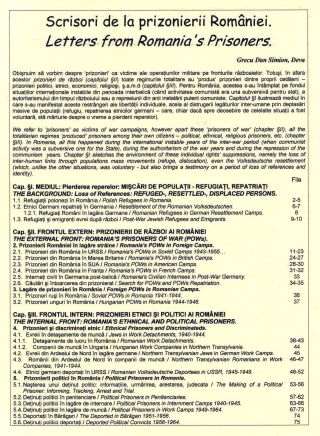 LETTERS FROM ROMANIAN PRISONERS – sheet 1