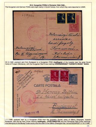 DOPISY OD RUMUNSKÝCH VĚZŇŮ – list 37