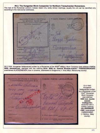 DOPISY OD RUMUNSKÝCH VĚZŇŮ – list 47