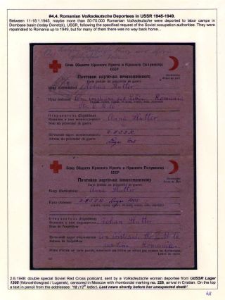 DOPISY OD RUMUNSKÝCH VĚZŇŮ – list 48