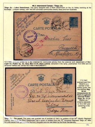 DOPISY OD RUMUNSKÝCH VĚZŇŮ – list 64
