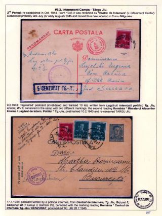DOPISY OD RUMUNSKÝCH VĚZŇŮ – list 65