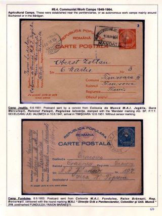 DOPISY OD RUMUNSKÝCH VĚZŇŮ – list 67