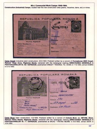 DOPISY OD RUMUNSKÝCH VĚZŇŮ – list 68
