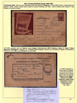 DOPISY OD RUMUNSKÝCH VĚZŇŮ – list 70