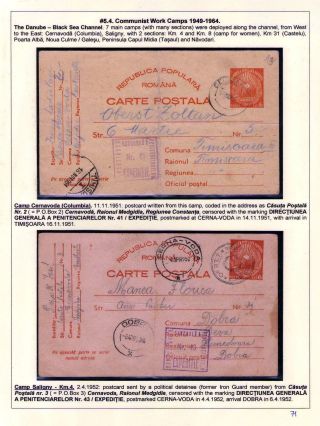 DOPISY OD RUMUNSKÝCH VĚZŇŮ – list 71