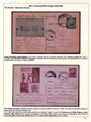 DOPISY OD RUMUNSKÝCH VĚZŇŮ – list 73