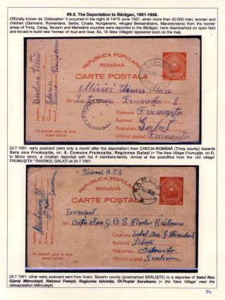 DOPISY OD RUMUNSKÝCH VĚZŇŮ – list 74