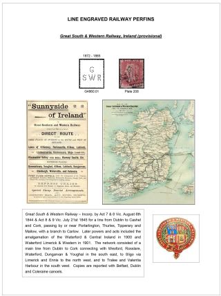 LINE ENGRAVED RAILWAY PERFINS – sheet 8