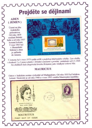 GO THROUGH THE HISTORY - THE BRITISH COLONIAL EMPIRE – sheet 54