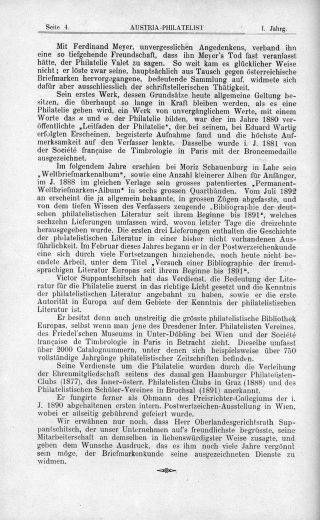 AUSTRIA-PHILATELIST 1893-1894 – list 6
