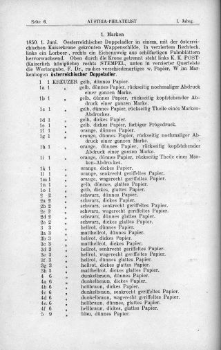 AUSTRIA-PHILATELIST 1893-1894 – list 8