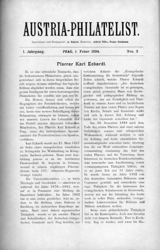 AUSTRIA-PHILATELIST 1893-1894 – list 27