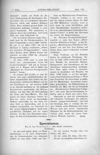 AUSTRIA-PHILATELIST 1893-1894 – list 35