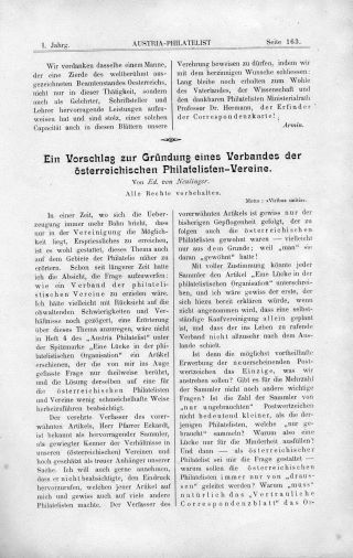 AUSTRIA-PHILATELIST 1893-1894 – list 39