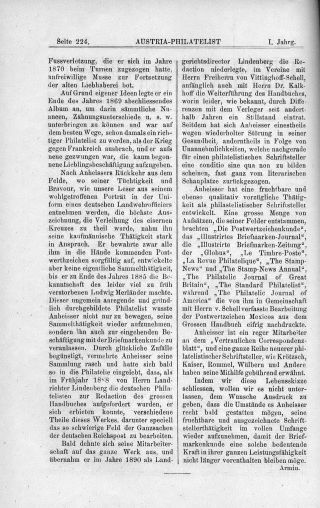 AUSTRIA-PHILATELIST 1893-1894 – list 42