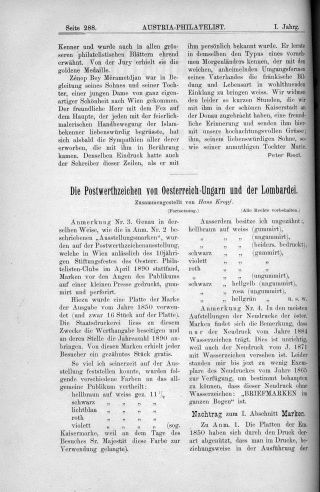AUSTRIA-PHILATELIST 1893-1894 – list 48