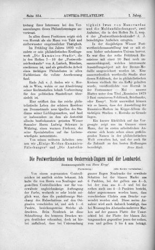 AUSTRIA-PHILATELIST 1893-1894 – list 53