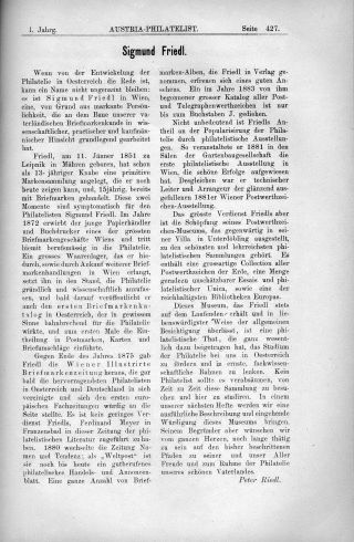 AUSTRIA-PHILATELIST 1893-1894 – list 57