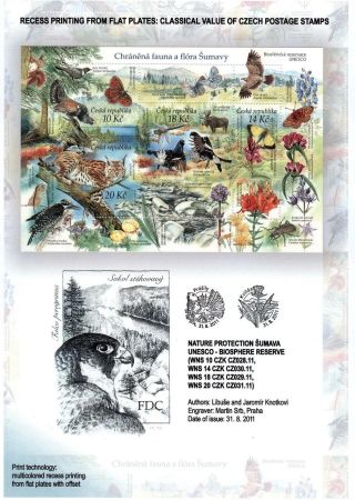 POŠTOVNÍ ZNÁMKY ČESKÉ REPUBLIKY 2011-2013 – list 8