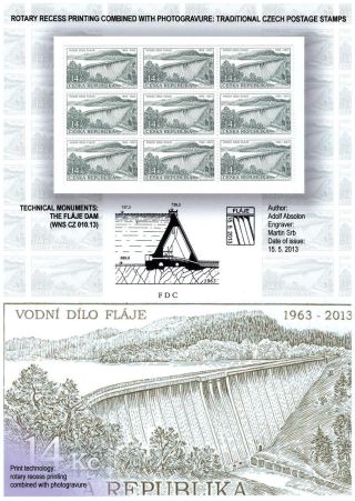 TSCHECHISCHE REPUBLIK: BRIEFMARKEN 2011-2013 – Blatt 18