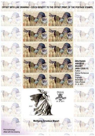 TSCHECHISCHE REPUBLIK: BRIEFMARKEN 2011-2013 – Blatt 20