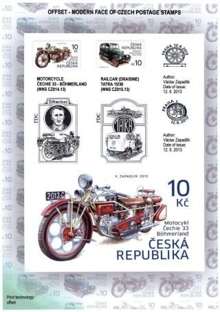 TSCHECHISCHE REPUBLIK: BRIEFMARKEN 2011-2013 – Blatt 29