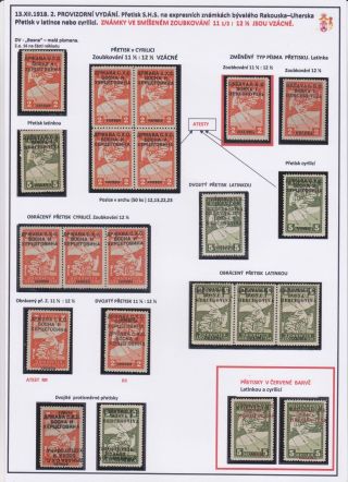 YUGOSLAVIA 1918-1941 – sheet 5