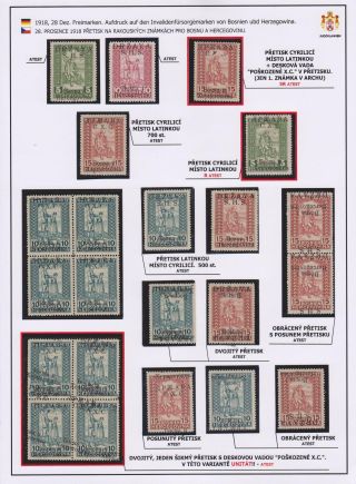 YUGOSLAVIA 1918-1941 – sheet 6