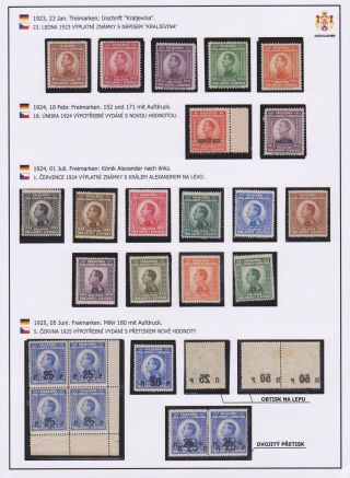 YUGOSLAVIA 1918-1941 – sheet 47