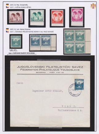 YUGOSLAVIA 1918-1941 – sheet 65