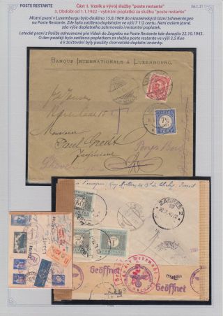 POSTE RESTANTE – list 21