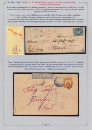 POSTE RESTANTE – list 61